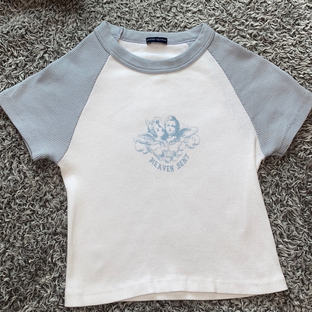 brandy melville angel shirt NWOT